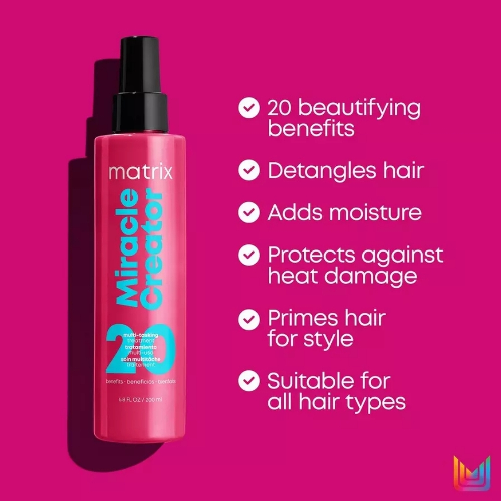 Matrix NWT Miracle Creator Multi-Benefit Leave-In Conditioner Spray